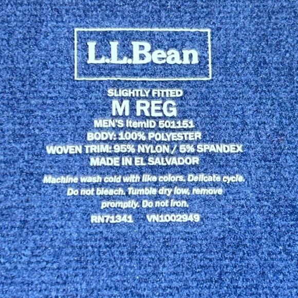 L.L.Bean North Ridge 1/4 Zip Fleece Pullover - Picture 8 of 11
